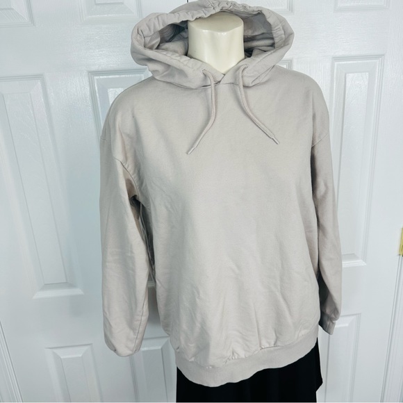 Primark Tops - Maternity PRIMARK PARENTHOOD SWEATSHIRT neutral stone cafe long sleeve hooded S